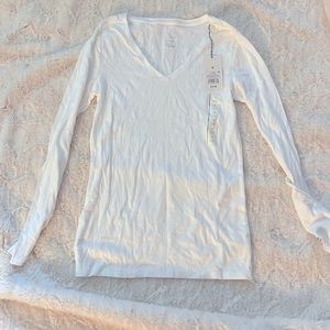A new day white top